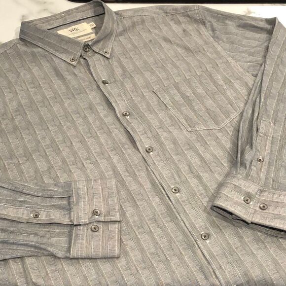 NWT WRK “The Reworked” Button Down Shirt Sz. XXL - Picture 2 of 9